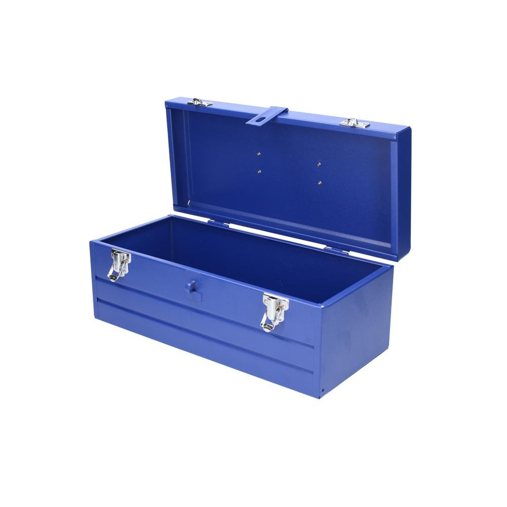 Caja Portaherramientas Metálica Azul 43x13x16 Cm Foy. - FERRETERÍA WITZI