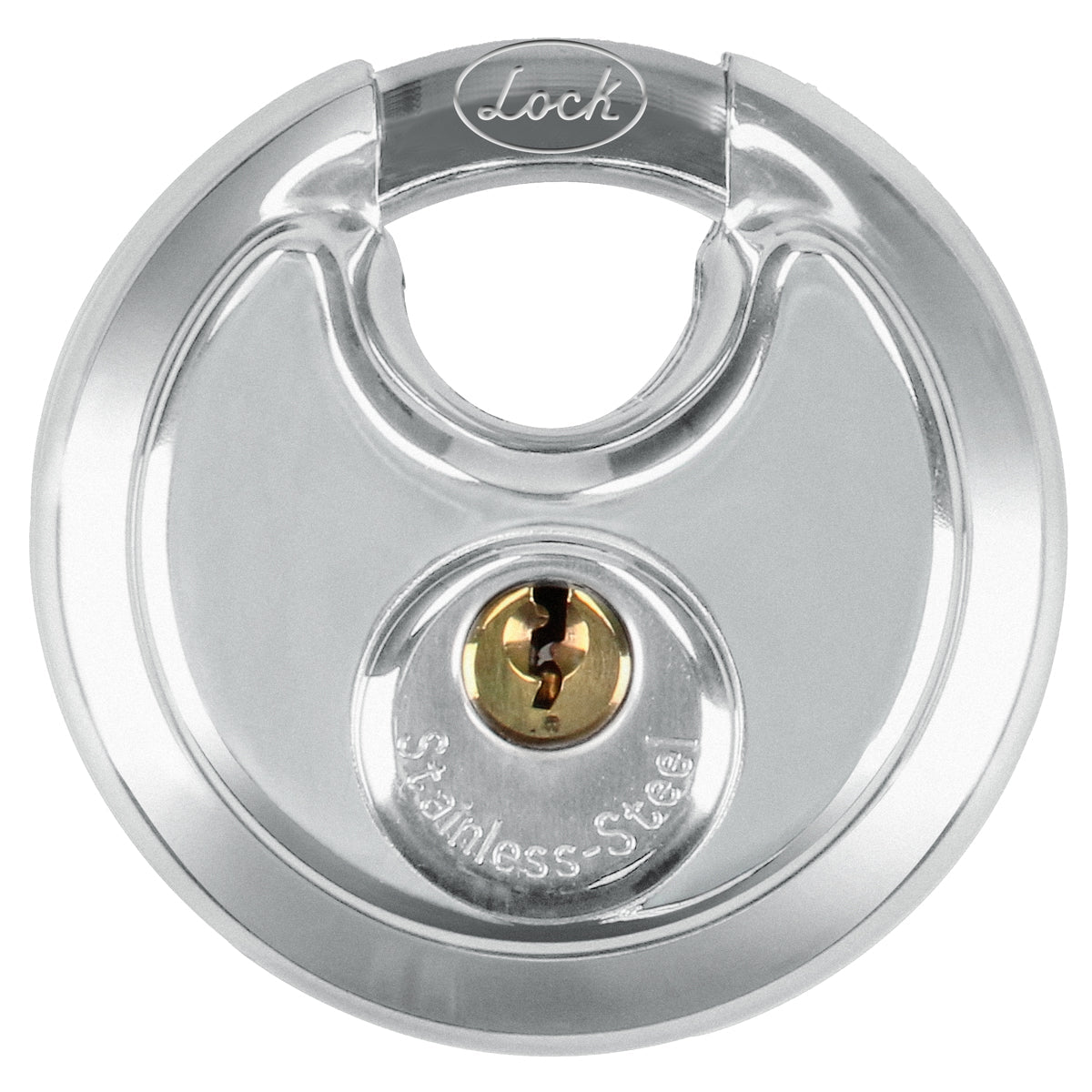 Candado de acero máxima seguridad tipo disco Lock. - FERRETERÍA WITZI