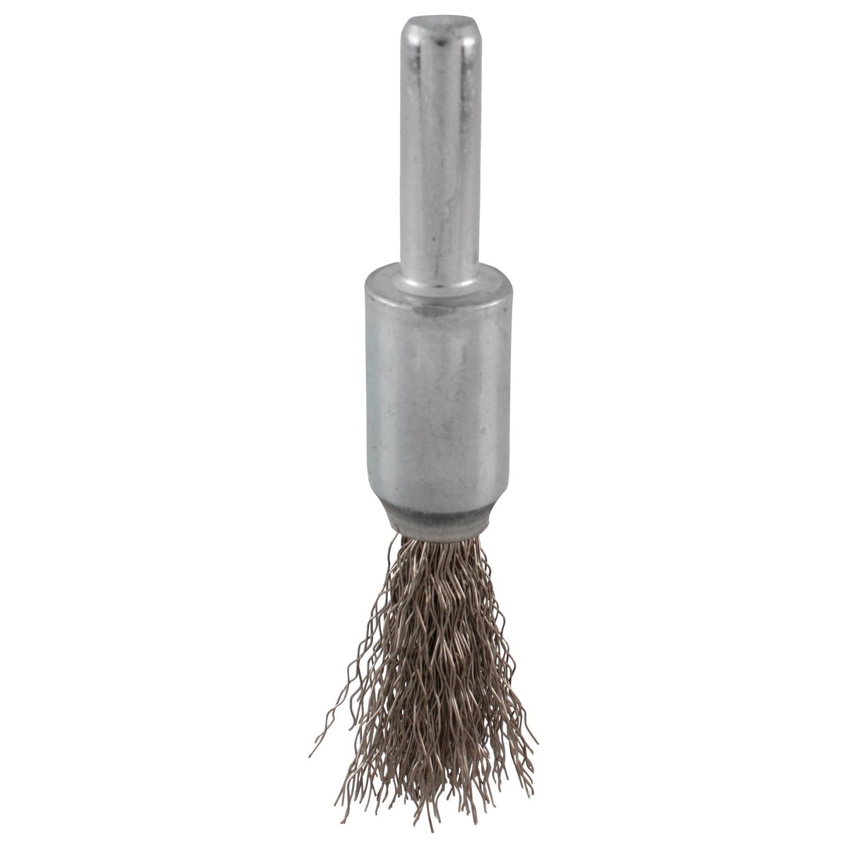 Carda copa ondulada alambre fino de acero inoxidable con zanco 1/4" Urrea - FERRETERÍA WITZI