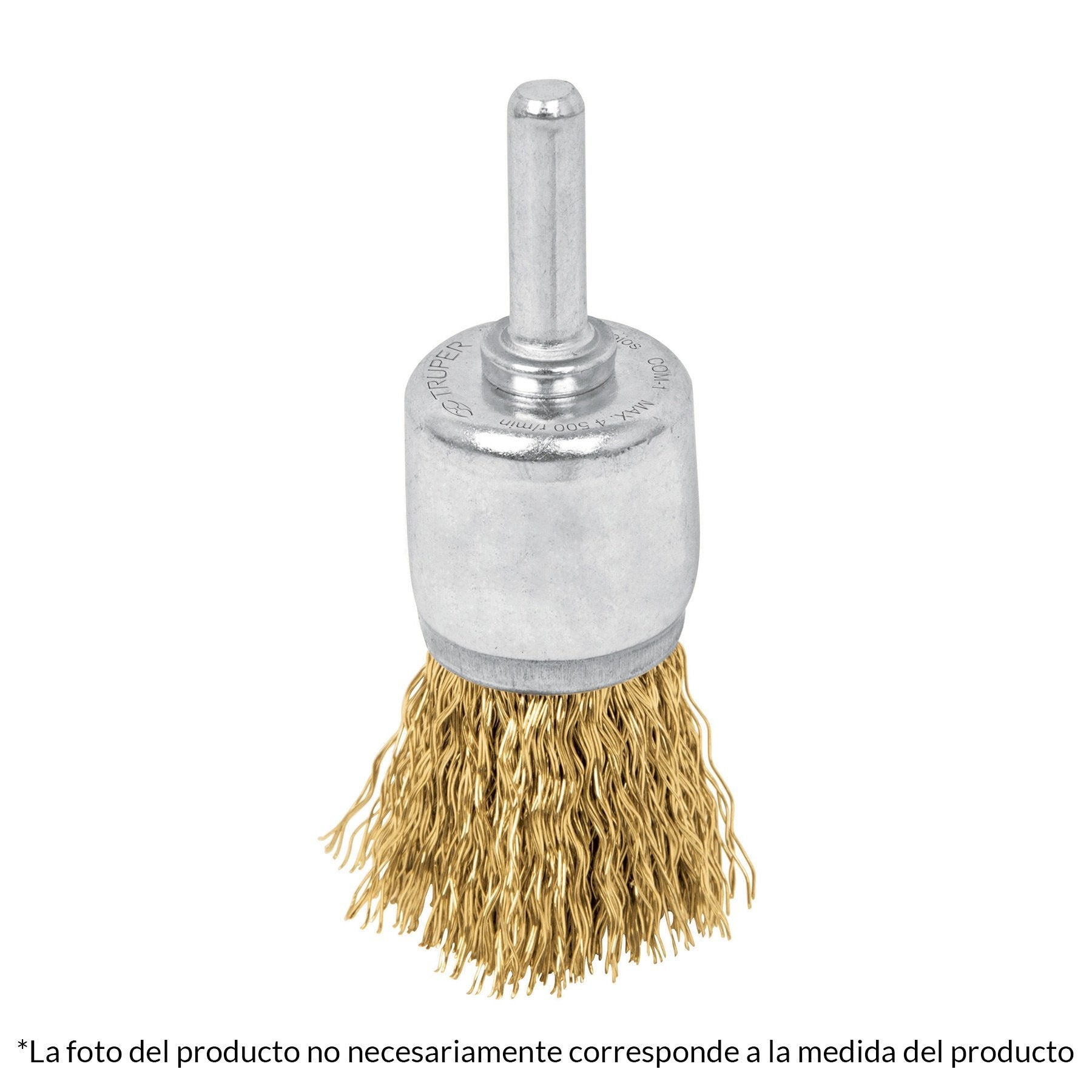 Carda De Copa, Alambre Grueso, 1-1/8", Para Taladro, Truper - FERRETERÍA WITZI