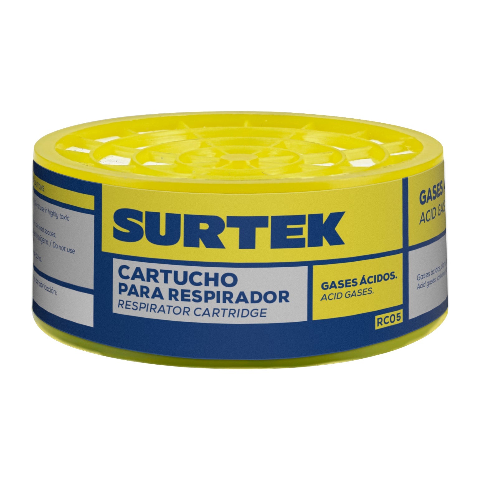 Cartucho para respirador con protección para polvo Surtek - FERRETERÍA WITZI