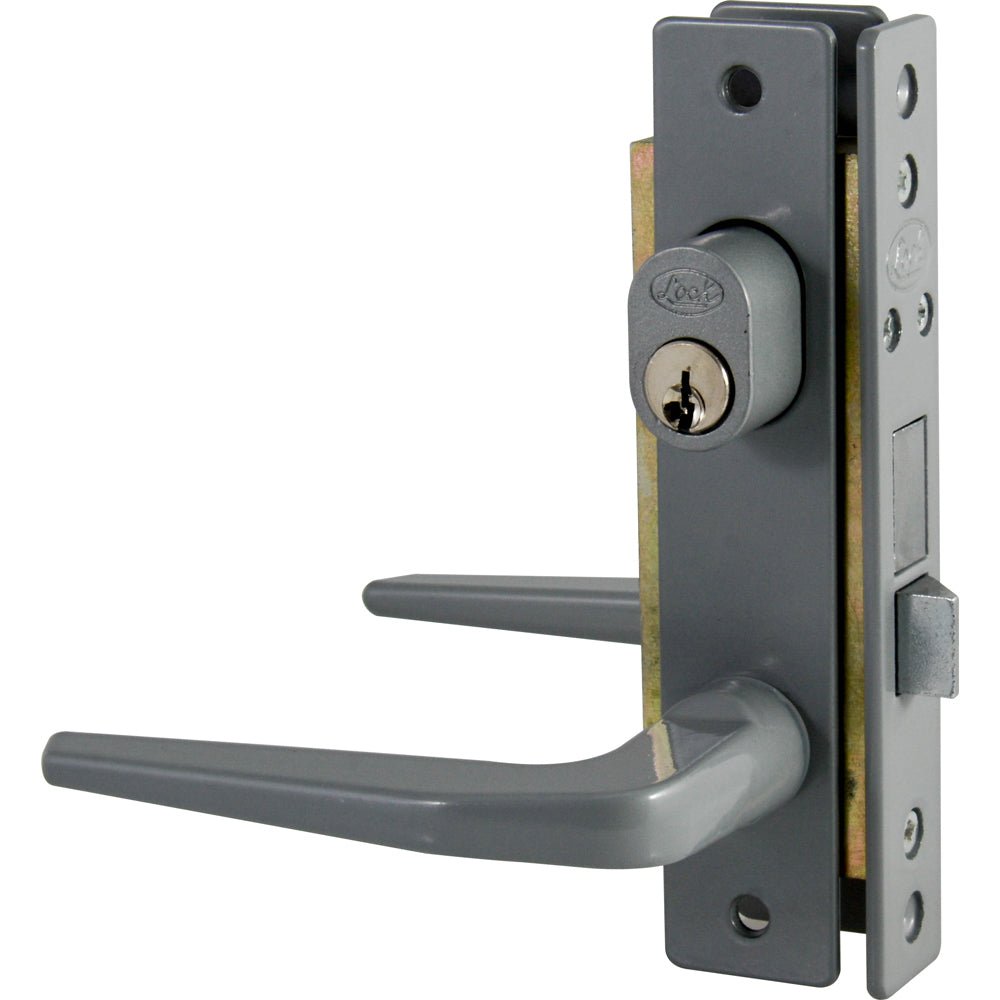 Cerradura clásica para puerta de aluminio función doble, blanco, llave estándar Lock - FERRETERÍA WITZI
