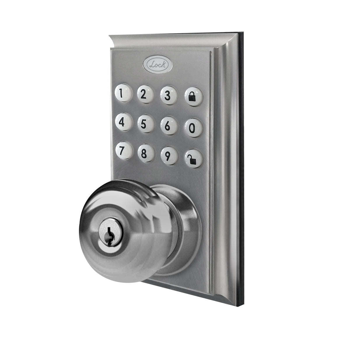 Cerradura digital tipo botón con pomo Lock - FERRETERÍA WITZI