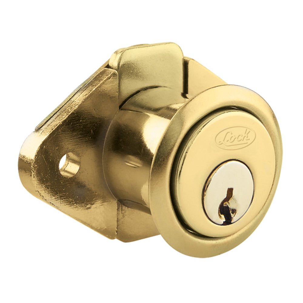 Cerradura para mueble ovalada Lock. - FERRETERÍA WITZI