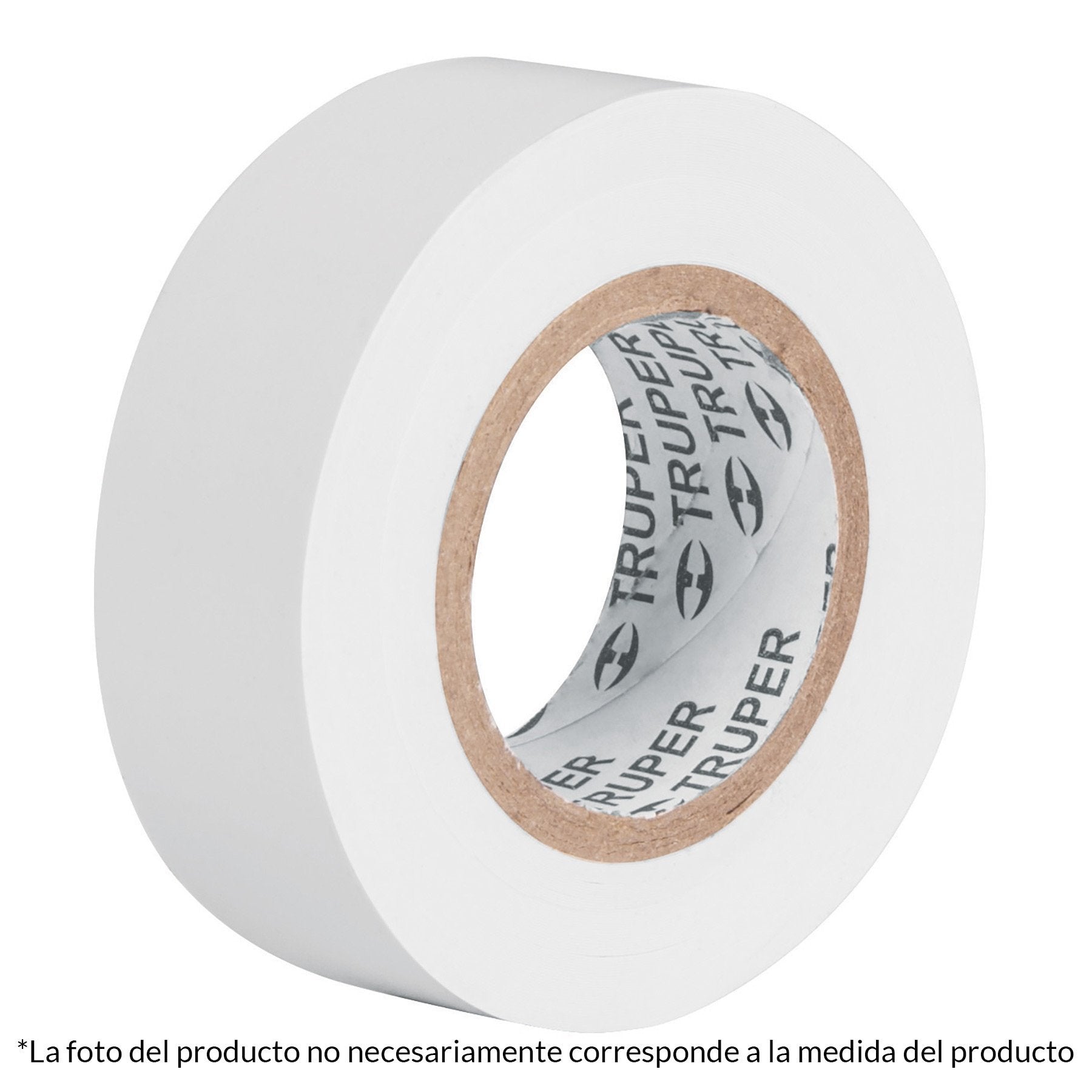 Cinta De Aislar 18mm x 19mm Blanca, Truper - FERRETERÍA WITZI