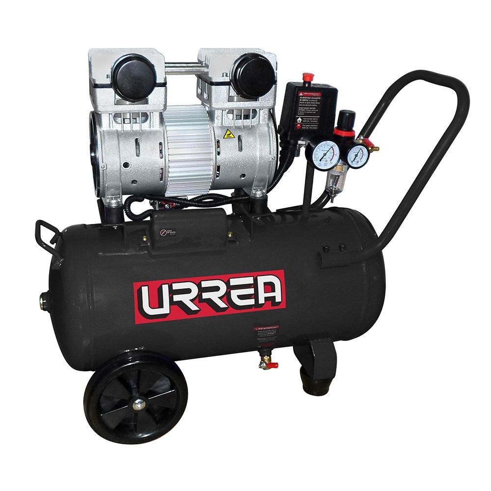 Compresor 1.5HP 24L Libre De Aceite Urrea. - FERRETERÍA WITZI