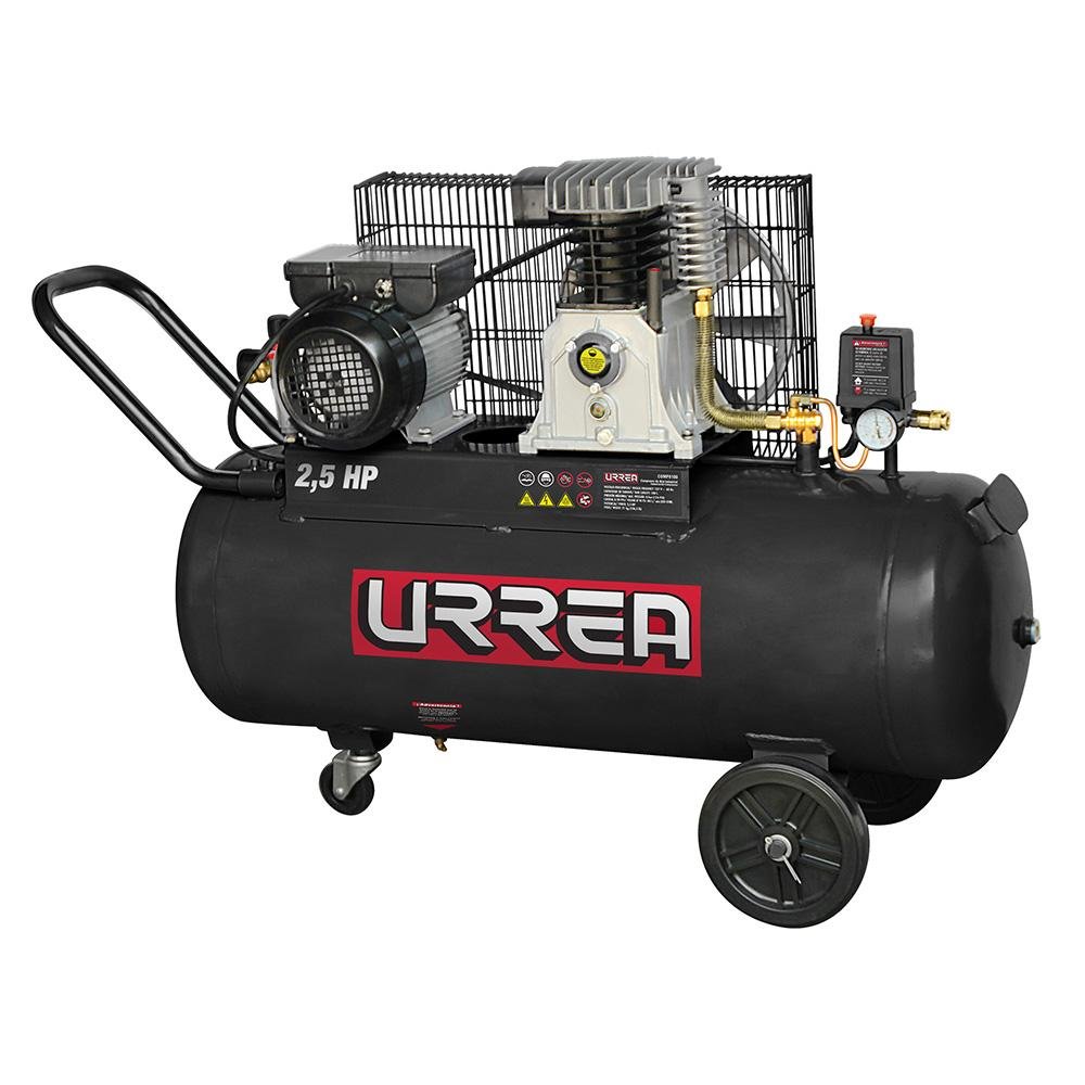 Compresor 2.5HP 100L Urrea. - FERRETERÍA WITZI