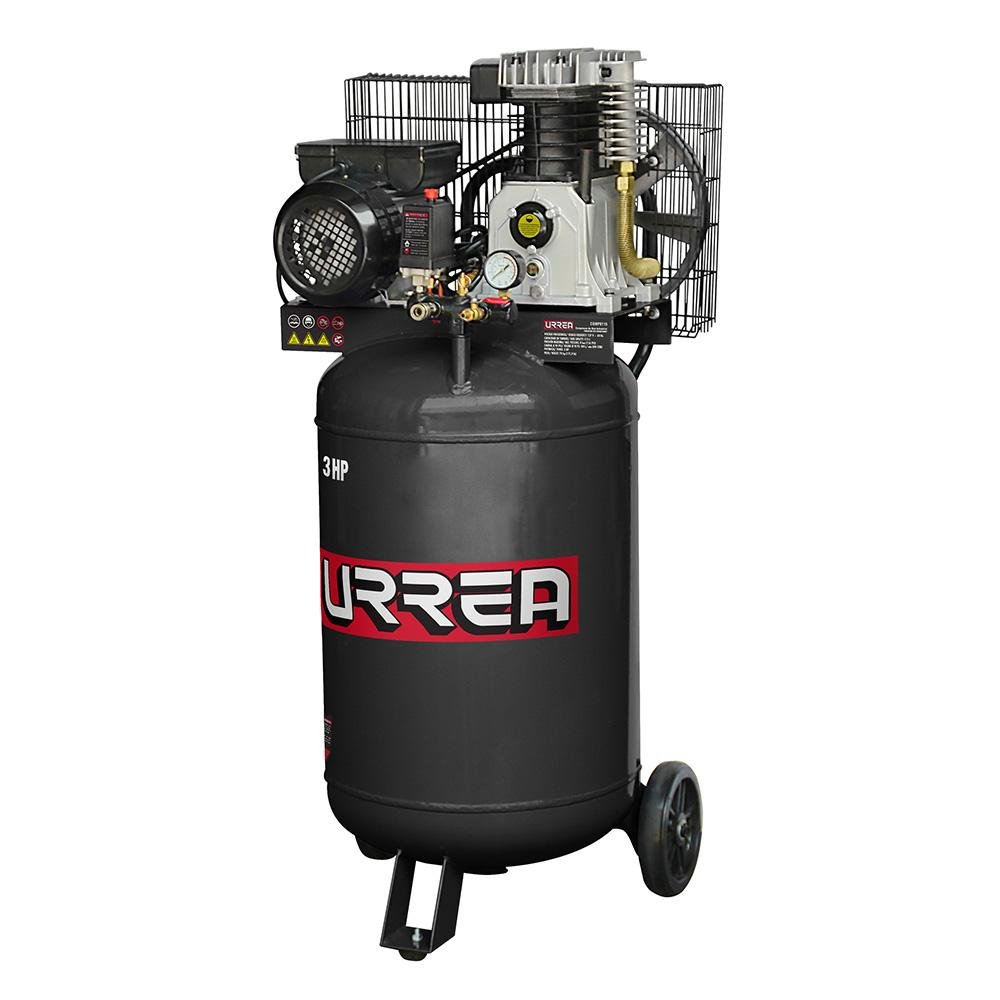 Compresor 3HP 115L Vertical Urrea. - FERRETERÍA WITZI