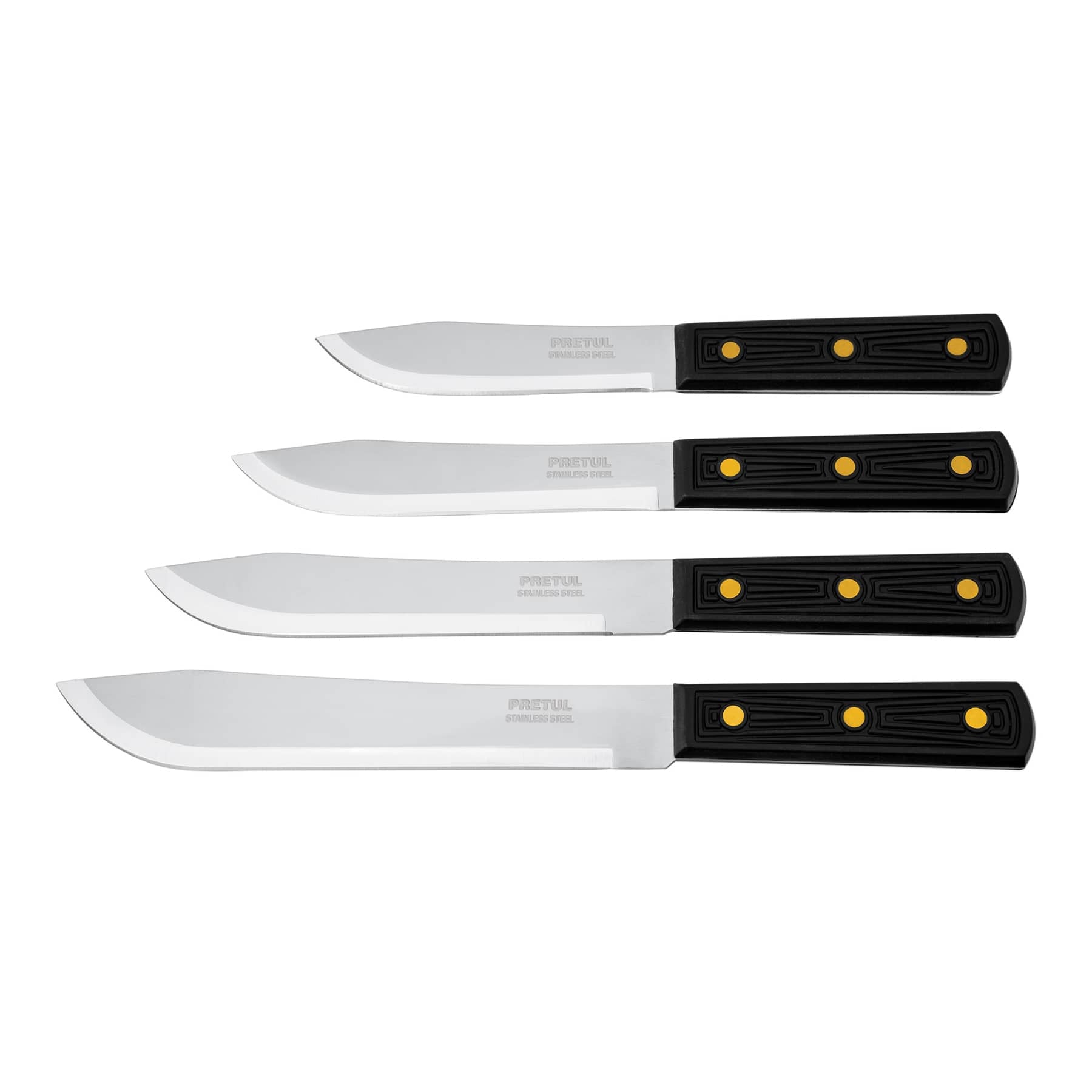 Cuchillos Cebolleros, Mango De Polipropileno, Pretul - FERRETERÍA WITZI