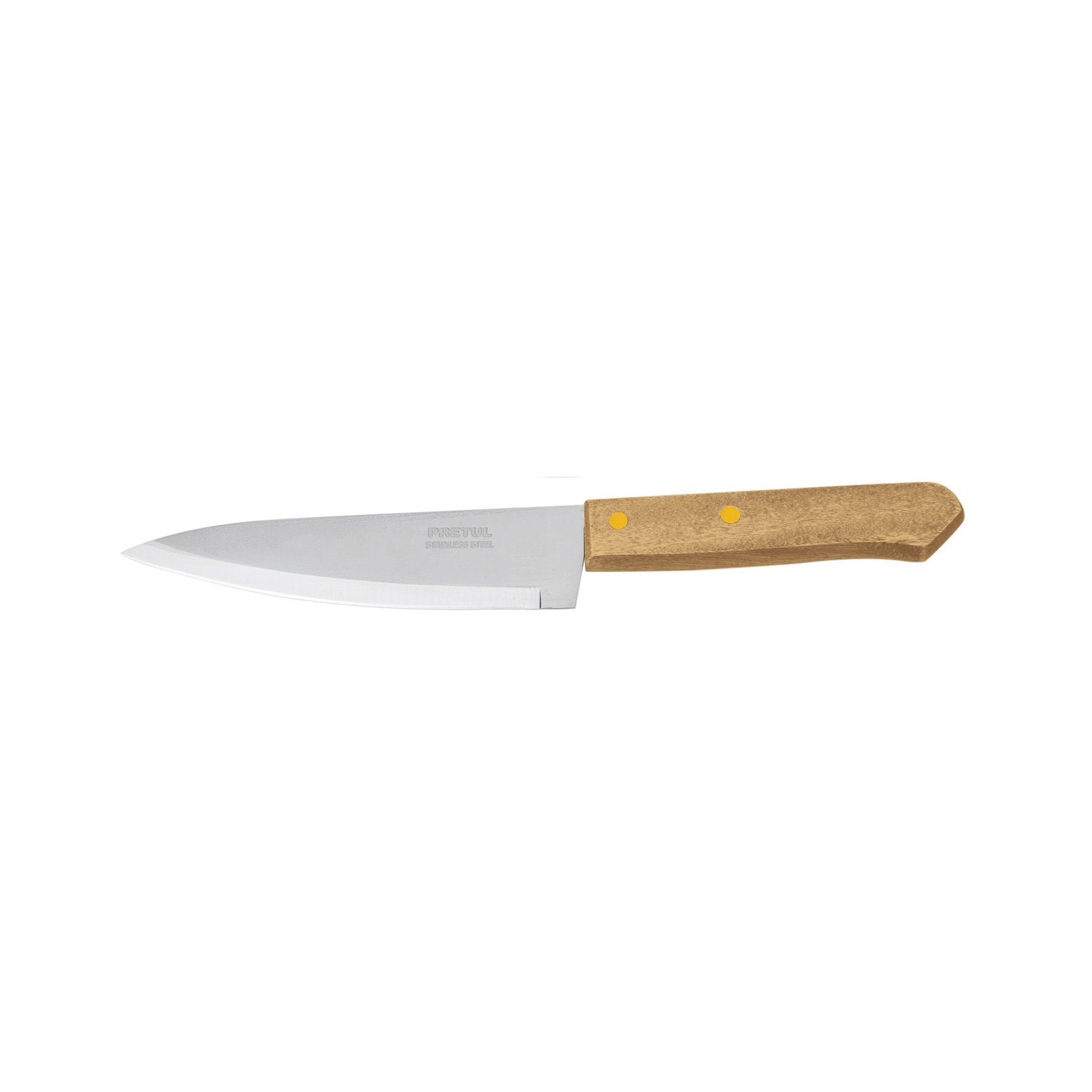 Cuchillos De Chef, Mango De Madera, Pretul - FERRETERÍA WITZI