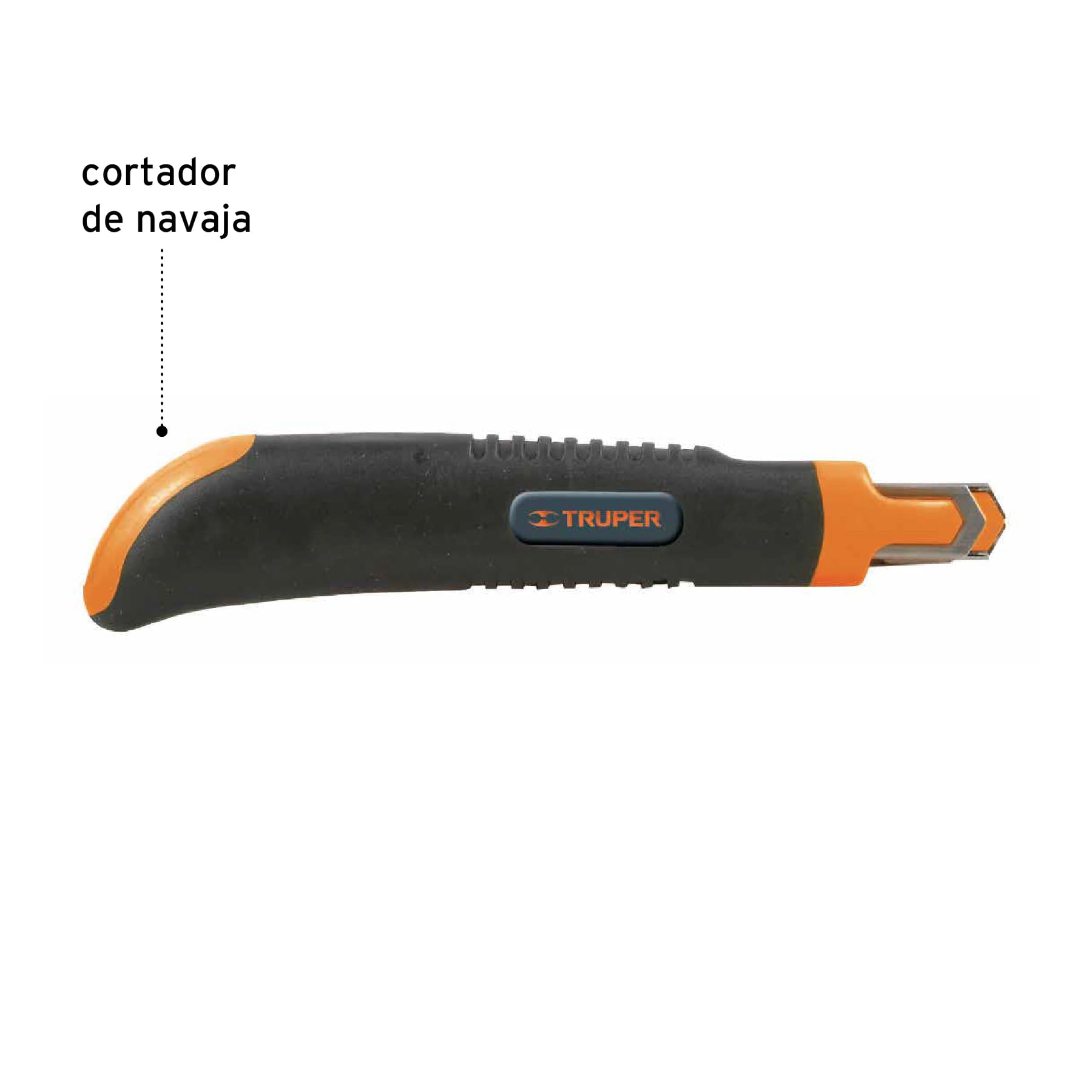 Cutter 5" Con Grip, Truper - FERRETERÍA WITZI