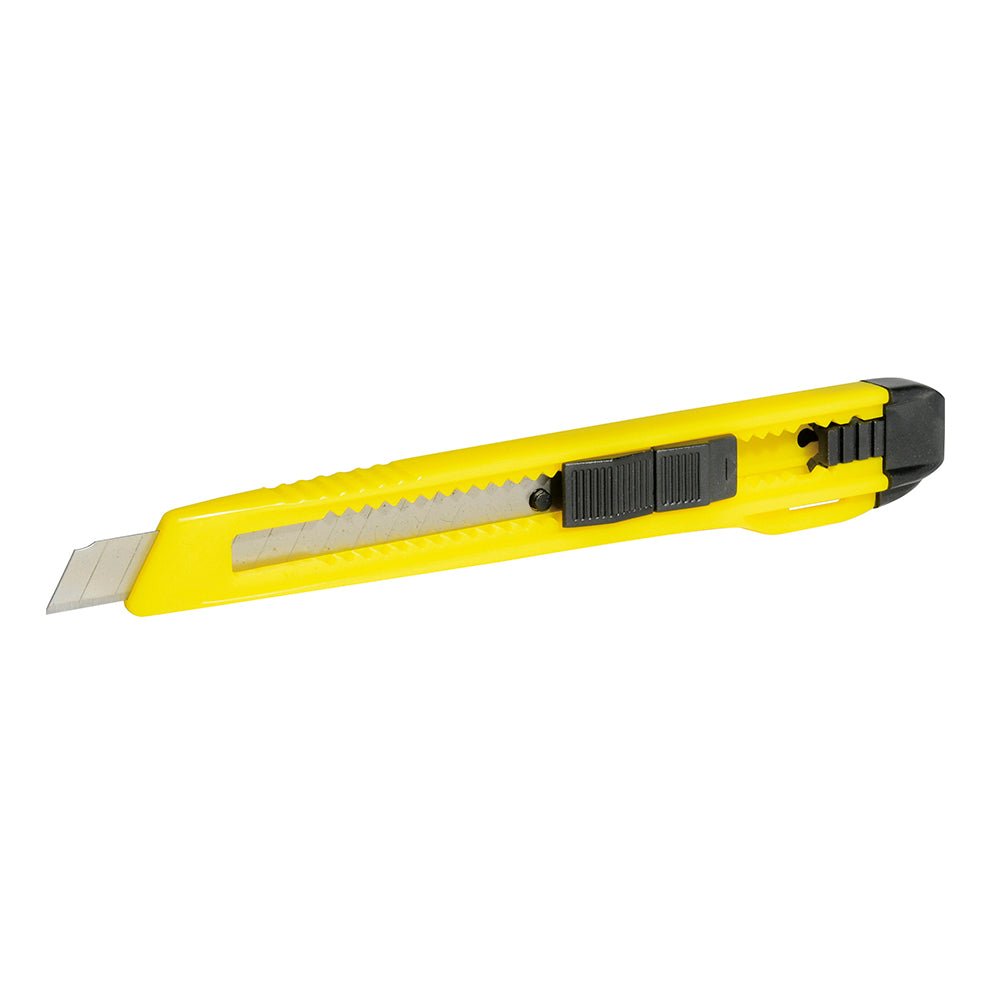 Cutter con cuerpo de plástico de 9 mm, tipo lápiz Surtek - FERRETERÍA WITZI
