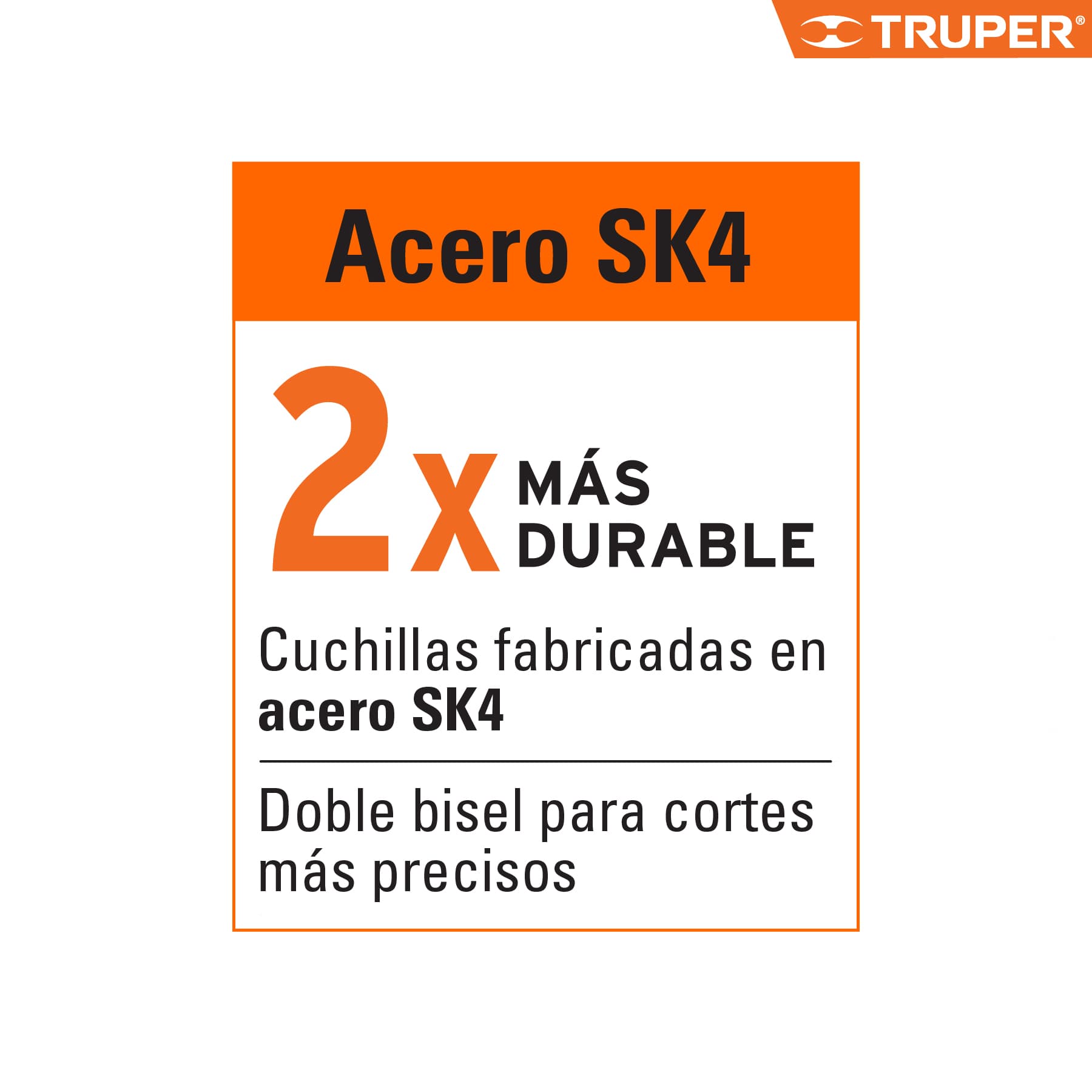 Cutter Con Grip, Cuchilla De 25 mm, Truper - FERRETERÍA WITZI