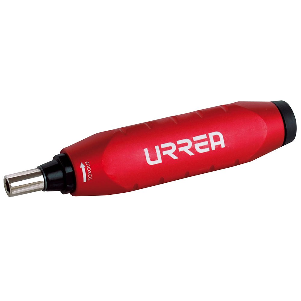 Destornillador de torque preajustado con mango plástico cuadro de 1/4", 1.5-15 in-lb Urrea - FERRETERÍA WITZI
