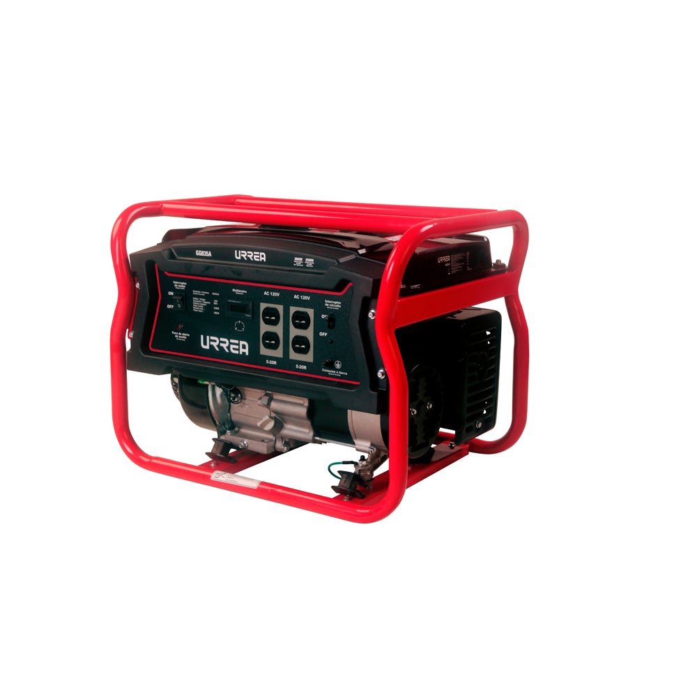 Generador a gasolina 15L, 3000 W, 120 V, 60 Hz Urrea - FERRETERÍA WITZI