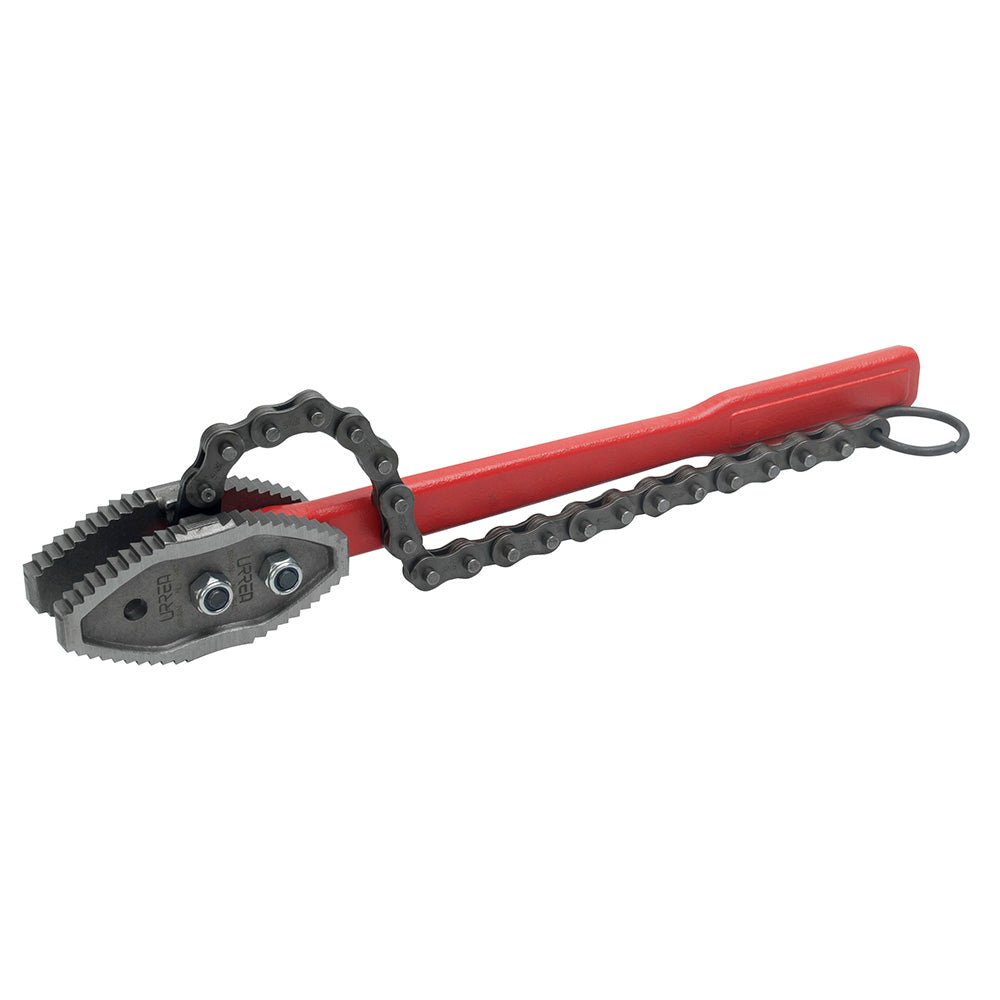 Llave de cadena tipo caimán para tubos de 1-1/2" Urrea - FERRETERÍA WITZI