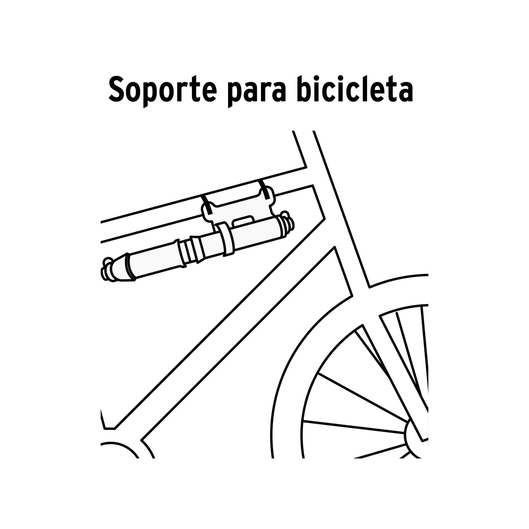 Mini Bomba Manual Para Bicicleta, Abatible, 75 PSI - FERRETERÍA WITZI