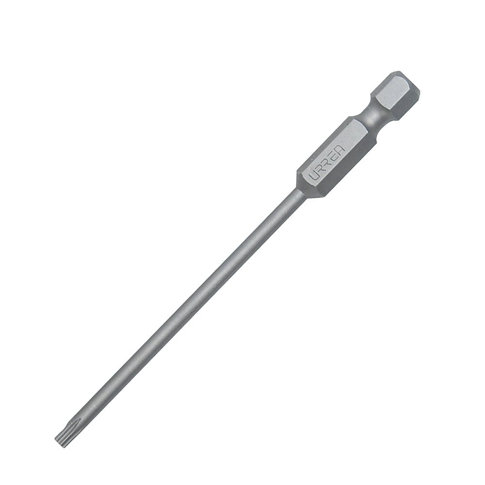 Punta Torx de poder hexágono de 1/4", T25 x 3-1/2" Urrea. - FERRETERÍA WITZI