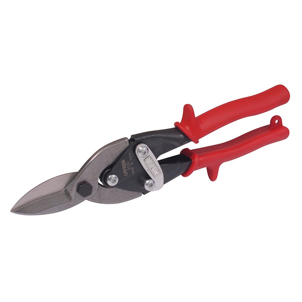 Tijera con mango rubber grip para hojalatero múltiples usos tipo aviación universal Urrea - FERRETERÍA WITZI